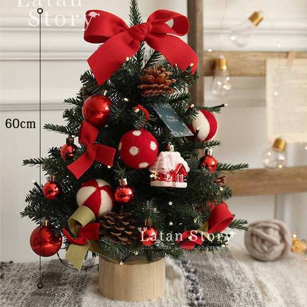 Dekorative Tisch-Weihnachtsbaum-Figur