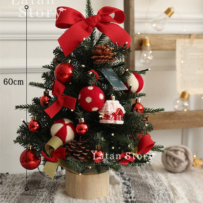 Dekorative Tisch-Weihnachtsbaum-Figur