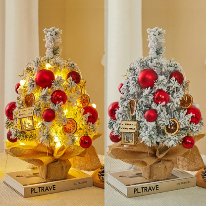 Mini-Weihnachtsbaum mit Beflockung, 45-90 cm