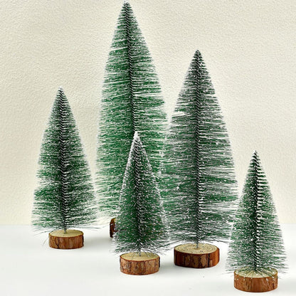 Mini-Weihnachtsbaum aus Kiefernnadeln, verschiedene Größen