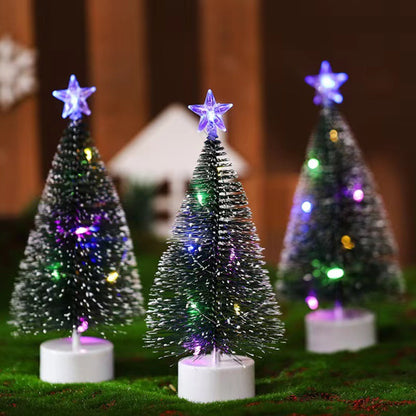Mini-Weihnachtsbaum aus Kiefernnadeln, 17 cm