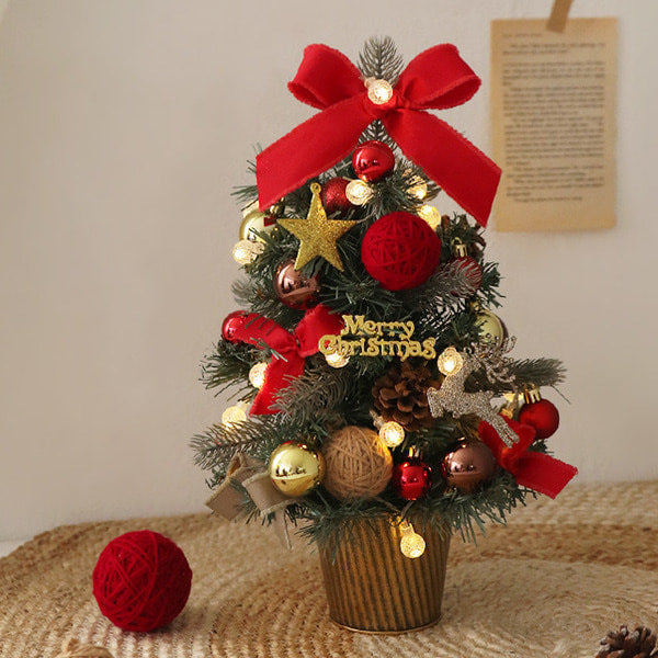 Künstlicher Weihnachtsbaum mit LED-Beleuchtung, 40-90 cm