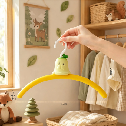 Cartoon-Monster-Kleiderbügel mit Rutschschutz