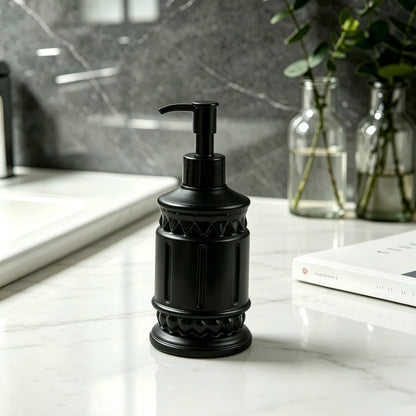 Seifenspender mit Säulenmotiv, Pumpflasche