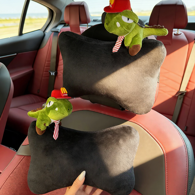 Autokopfstütze mit Dinosaurier-Design