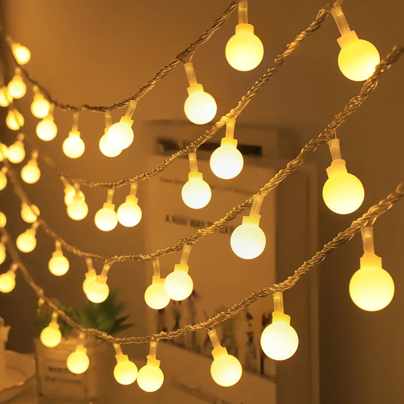 LED-Lichterkette für Innen- und Außenbereich
