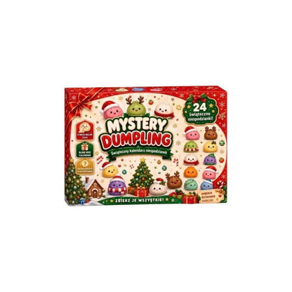 Weihnachts-Adventskalender mit 24 Quetsch-Spielzeugen