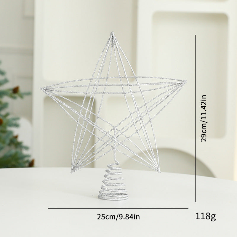Weihnachtsbaumspitze aus Eisen