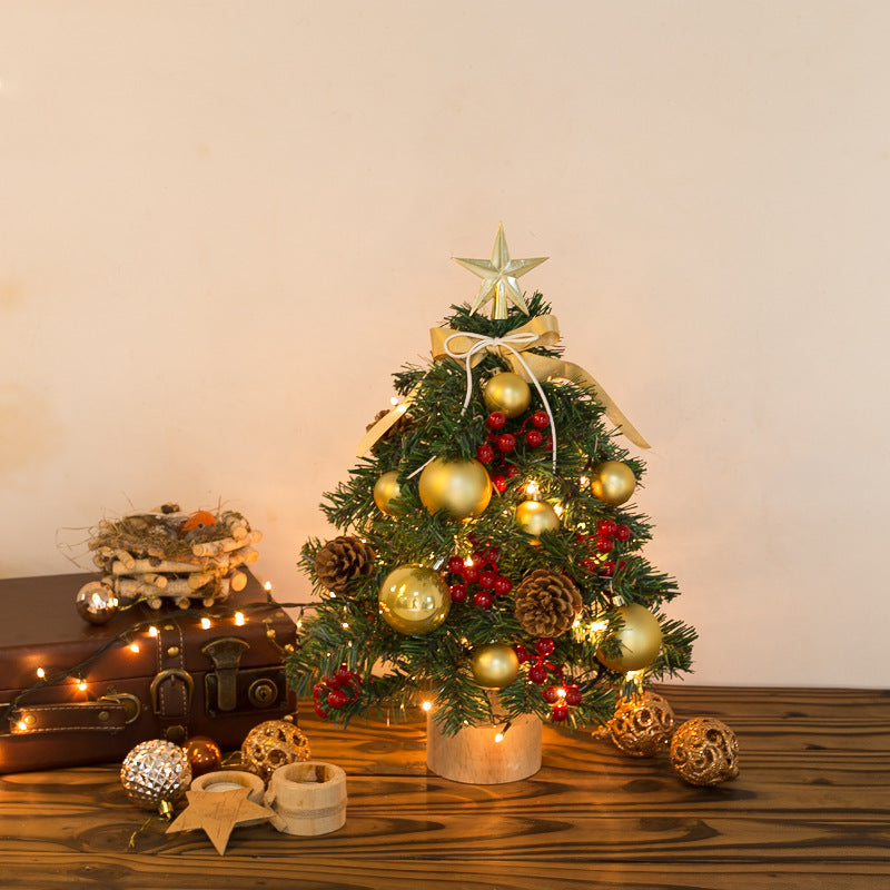 Mini-Weihnachtsbaum, 45 cm, mit Beleuchtung
