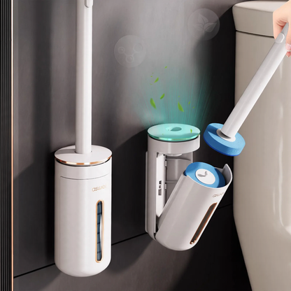 Toilettenbürste mit austauschbaren Bürstenköpfen