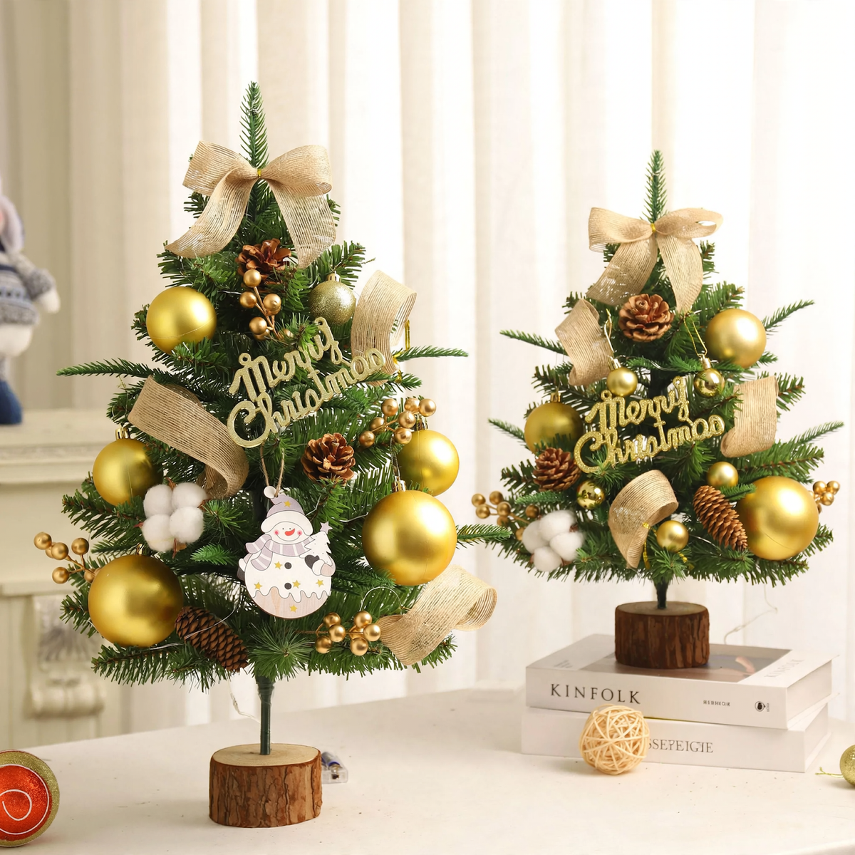 Mini-Weihnachtsbaum aus PE, 45 oder 60 cm