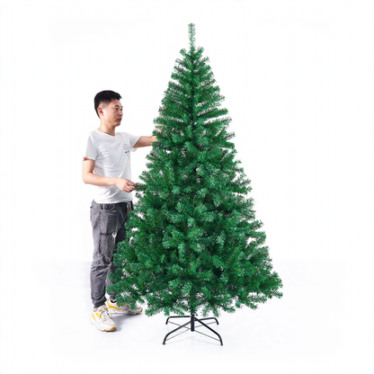 Künstlicher Weihnachtsbaum mit Beflockung