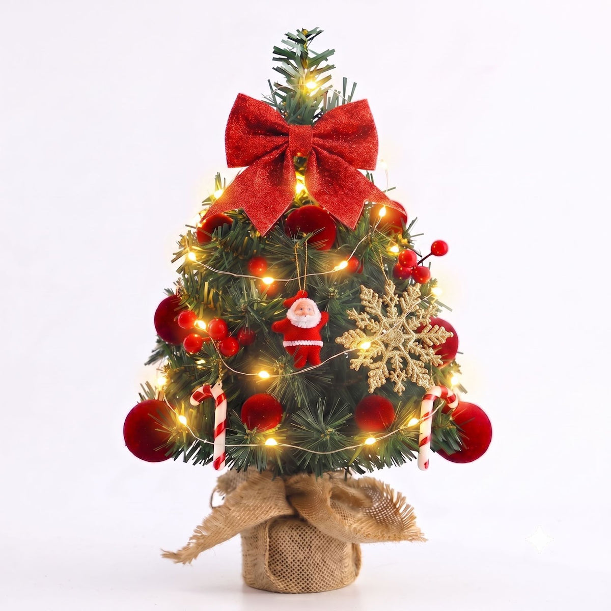 Mini-Weihnachtsbaum-Set, 45 oder 60 cm
