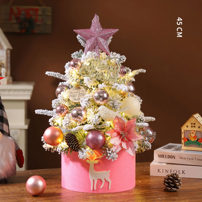 Mini-Weihnachtsbaum für den Tisch, 45-60 cm, beflockt