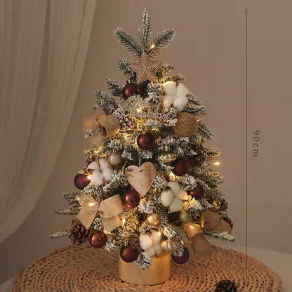 Mini-Weihnachtsbaum-Set, dekorative Tischdekoration