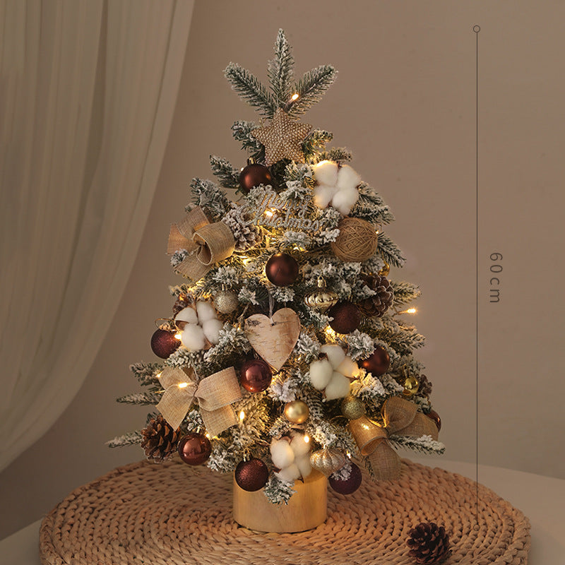 Mini-Weihnachtsbaum-Set, dekorative Tischdekoration