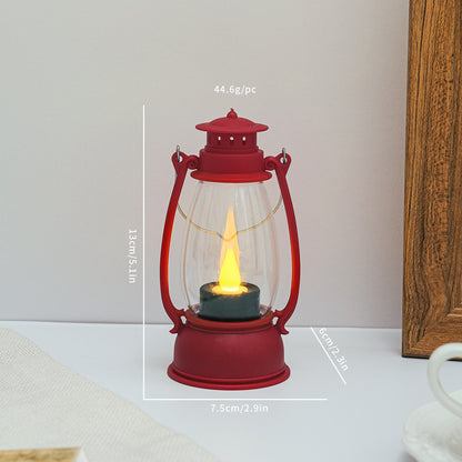 Dekorative LED-Laterne im Vintage-Stil