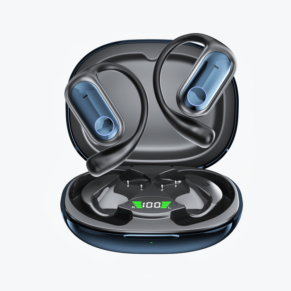 Bluetooth-Ohrhörer zum Aufhängen mit Sprachsteuerung