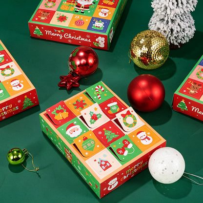 Weihnachts-Adventskalender zum Aufstechen