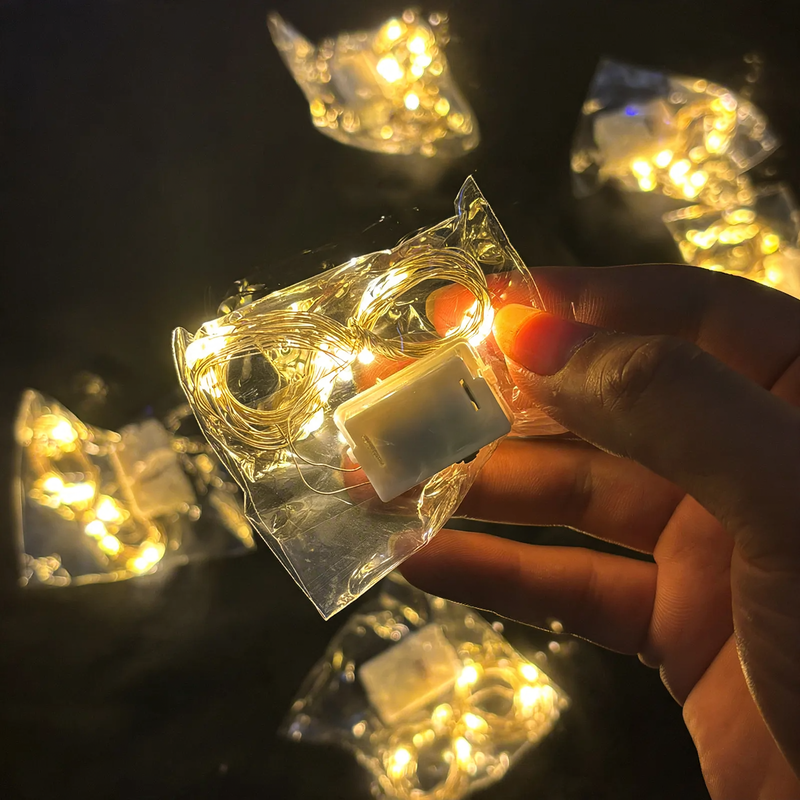 LED-Lichterkette für Blumen und Dekorationen