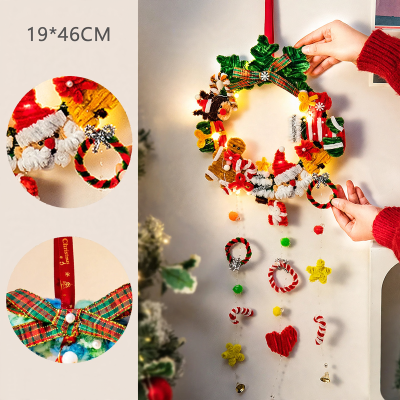 DIY-Bastelset für weihnachtliche Tischdekoration
