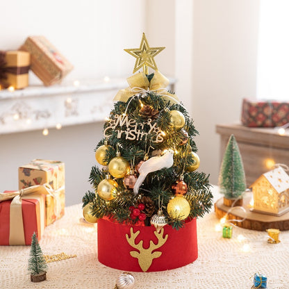 Mini-Weihnachtsbaum mit Beflockung, 45-60 cm