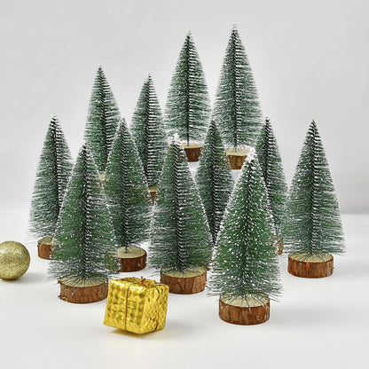 Mini-Weihnachtsbaum aus Kiefernnadeln, verschiedene Größen