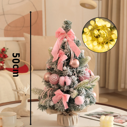 Dekorative Tisch-Weihnachtsbaum-Sets mit Beleuchtung
