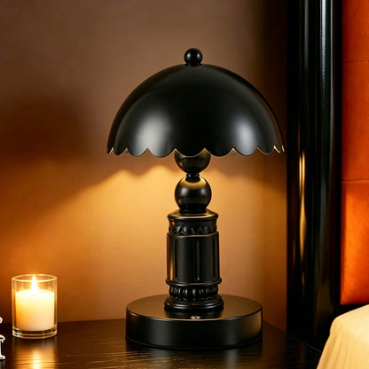 Französische Rokoko-Tischlampe mit Säulendesign