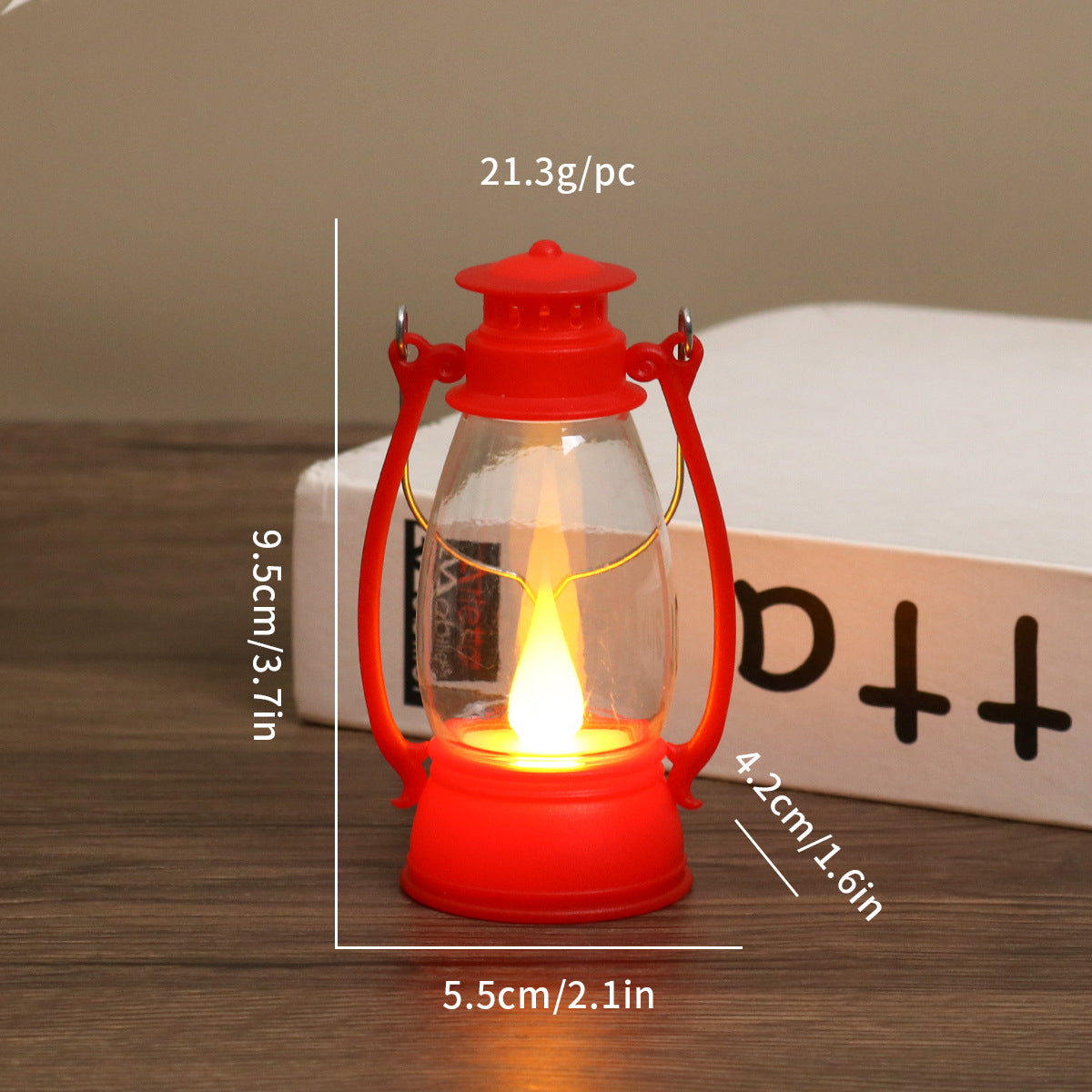 Mini-LED-Laterne im Vintage-Stil