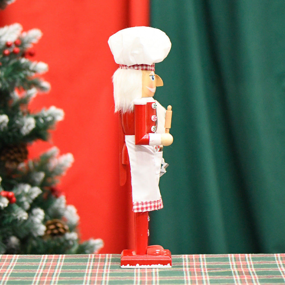 Nussknacker-Figur Koch, 38 cm, Holz