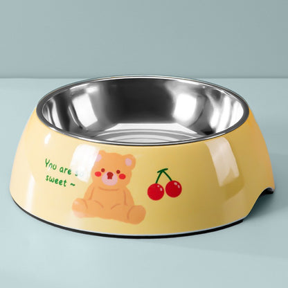 Langsam-Fressnapf aus Melamin für Hunde