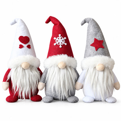 Weihnachts-Wichtelfigur mit Herz-Motiv