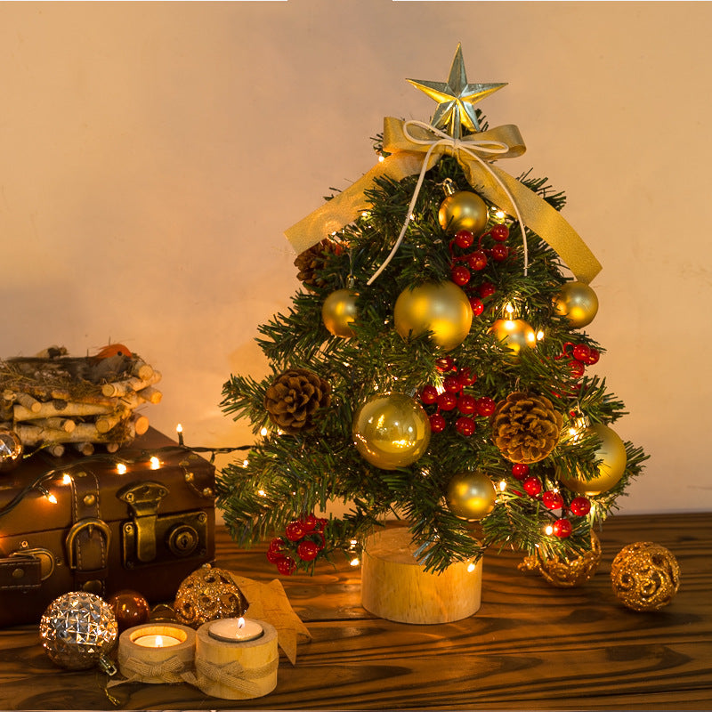Mini-Weihnachtsbaum, 45 cm, mit Beleuchtung