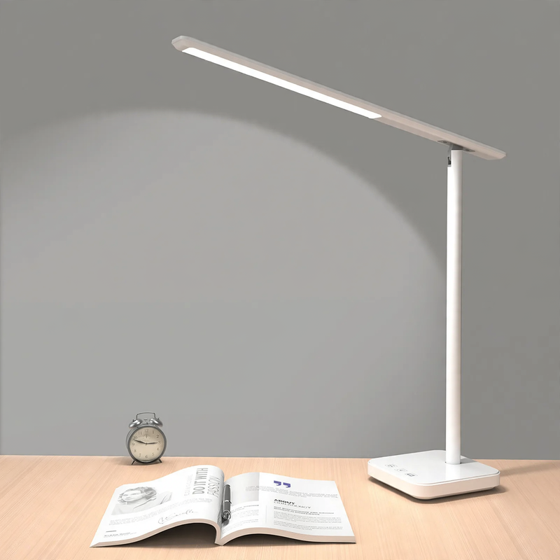 Faltbare Vollspektrum-Schreibtischlampe, dimmbar