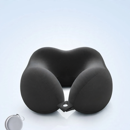 Memory-Foam U-Kissen mit 360°-Nackenstütze