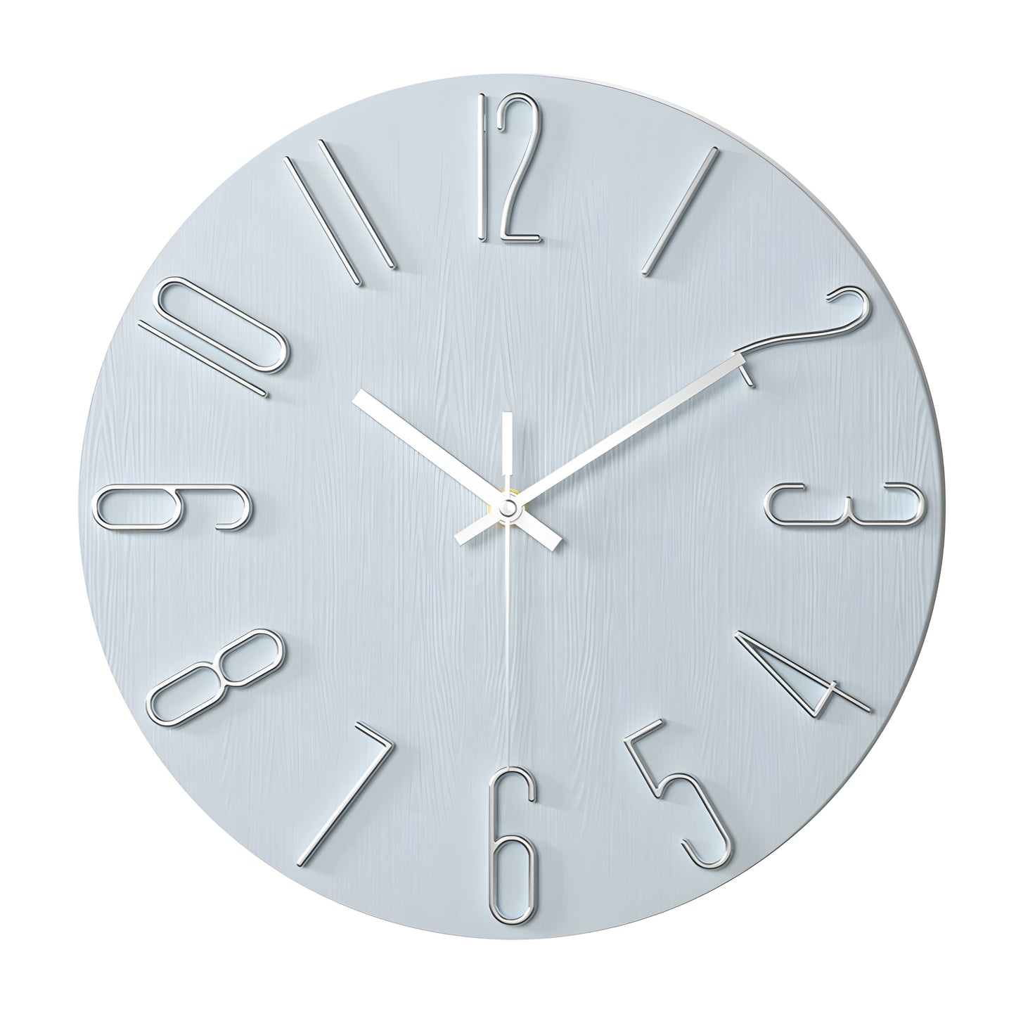 Einfaches Quarz-Design-Wanduhr - Still moderner Stil | Brehn