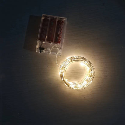LED-Lichterkette mit Batteriebox