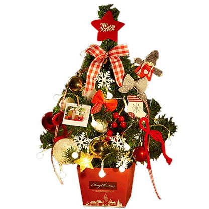 Dekorativer Tisch-Weihnachtsbaum mit Beleuchtung, 45 cm