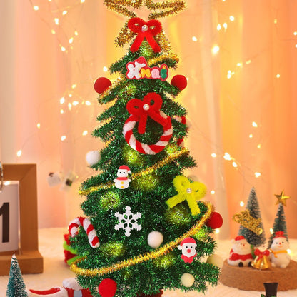 DIY Weihnachtsbaum-Bastelset mit Zubehör