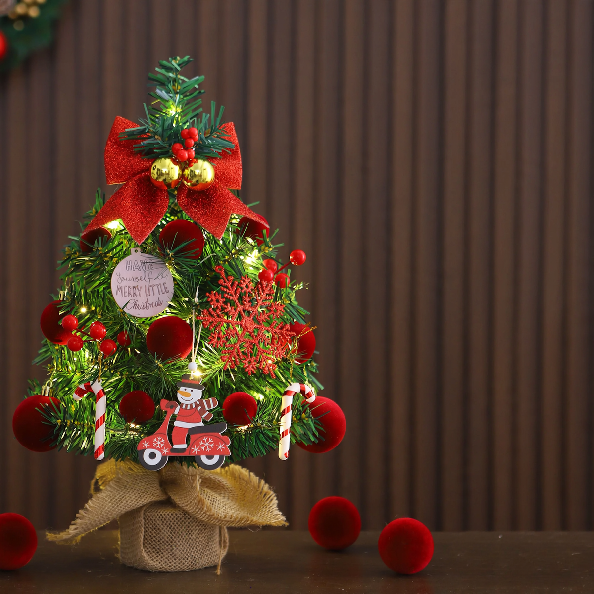 Mini-Weihnachtsbaum aus PVC, 45 cm oder 60 cm