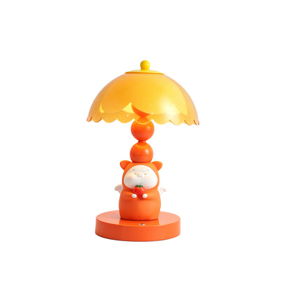 Engel-Schweinchen-Tischlampe