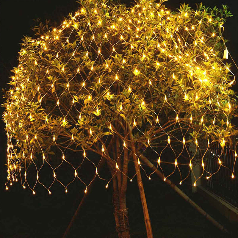 LED-Netzlichterkette für Außenbereiche