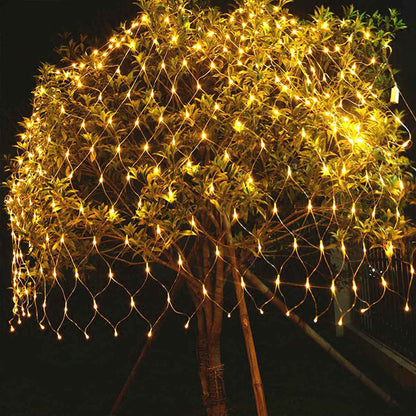 LED-Netzlichterkette für Außenbereiche