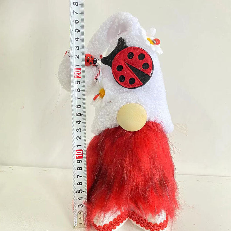 Dekorative Zwergenfigur für die Weihnachtszeit