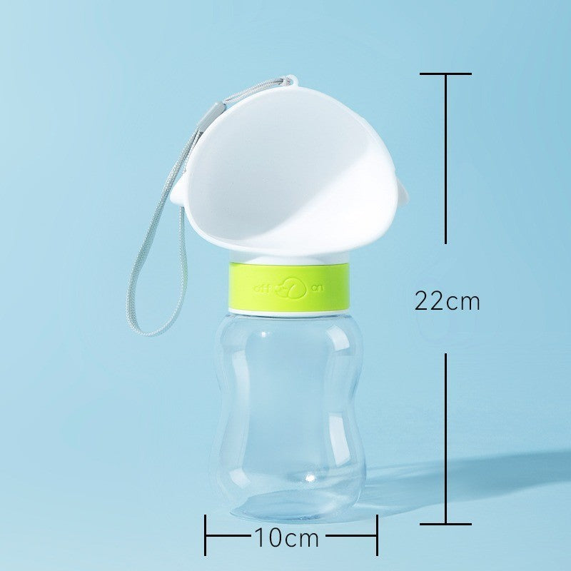 Tragbare Wasserflasche für Hunde