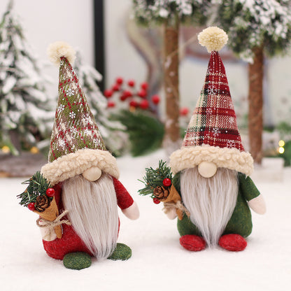 Weihnachts-Wichtel mit Geschenk
