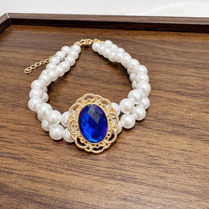 Perlenhalsband für Katzen und kleine Hunde, Prinzessin-Stil