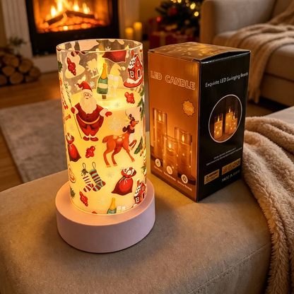 LED-Weihnachtskerzen mit Fernbedienung