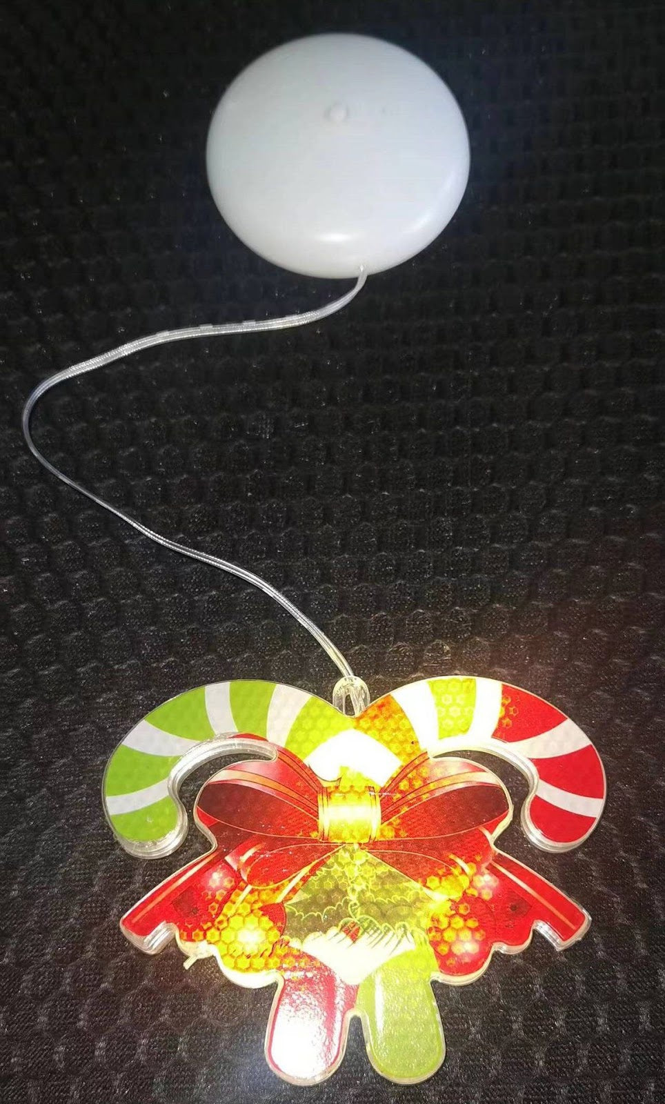 LED-Fenster-Hängeleuchte mit Saugnapf